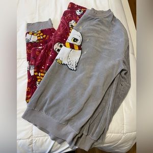 Harry Potter hedwig pajamas